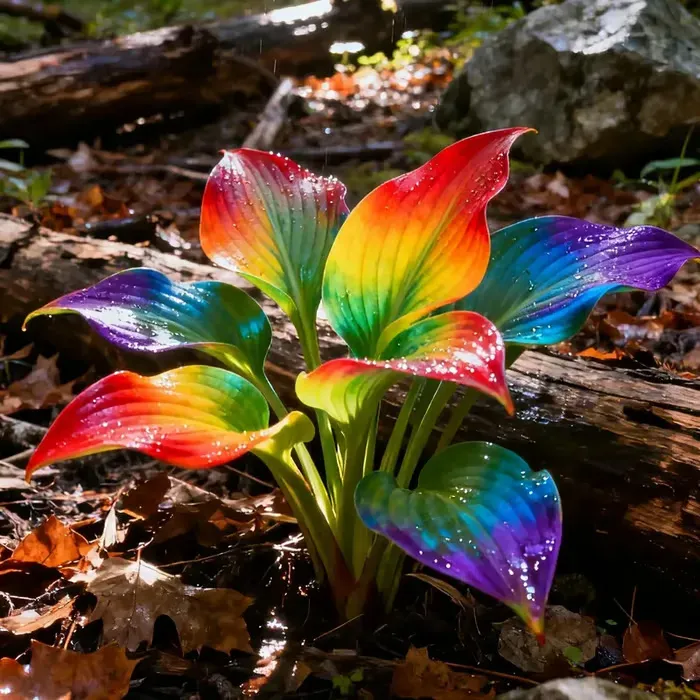 An AI created image used to sell scam Hosta seeds on Facebook